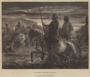 The Passage of the Ford by French School